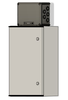 Figura 5 - Ponto de acesso rádio em fachada.